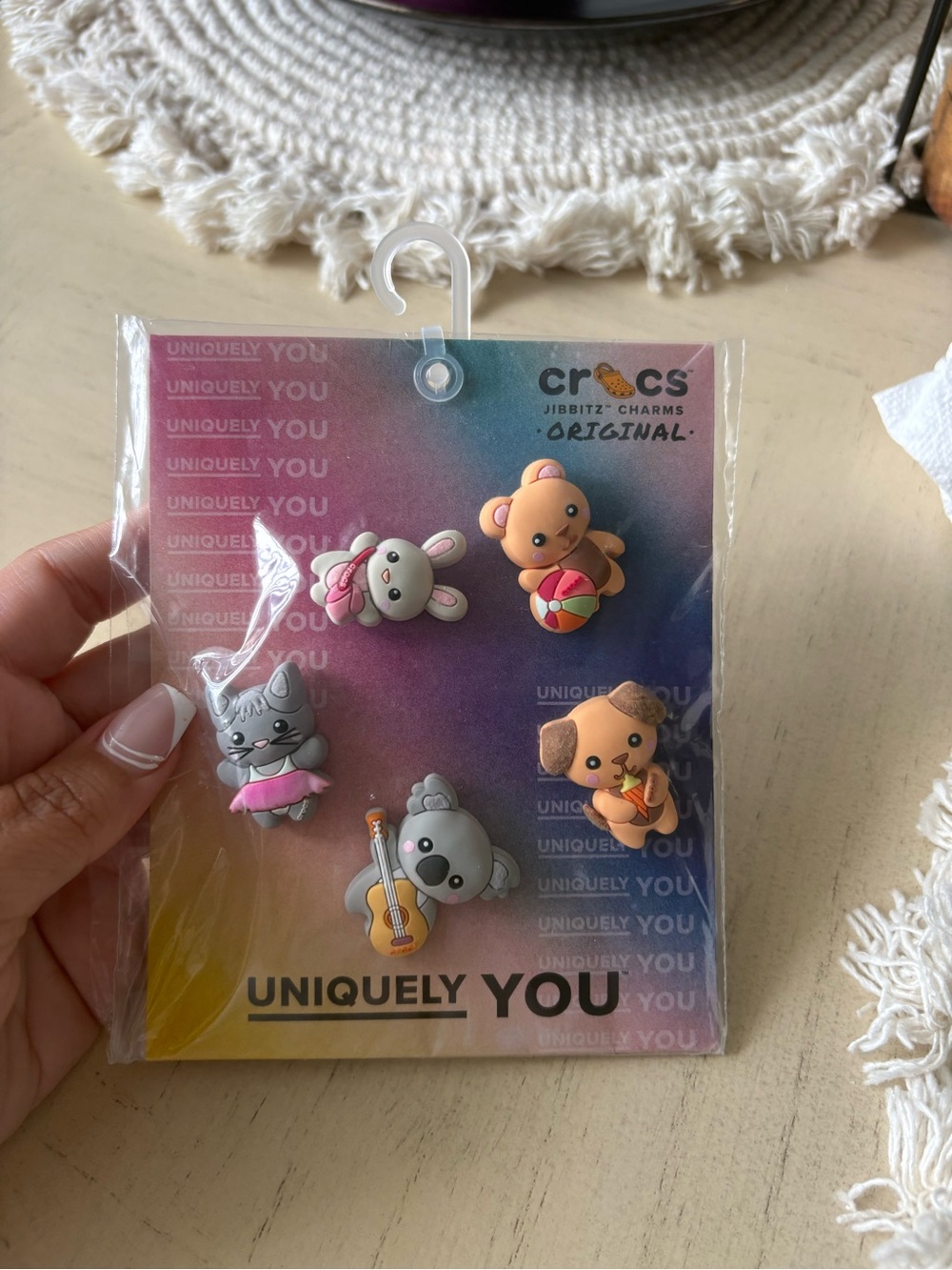 CROCS Jibbitz Charm Pack - Pastel Animal Friends